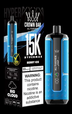 Al Fakher Crown Bar 15K vape shop dubai Berry Ice