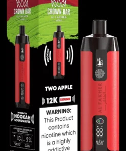 Al Fakher 12000 disposable vape dubai Two Apple