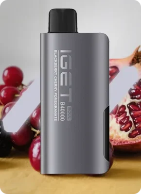 IGET SOUL B40000 best disposable vape Blackberry Cherry Pomegranate